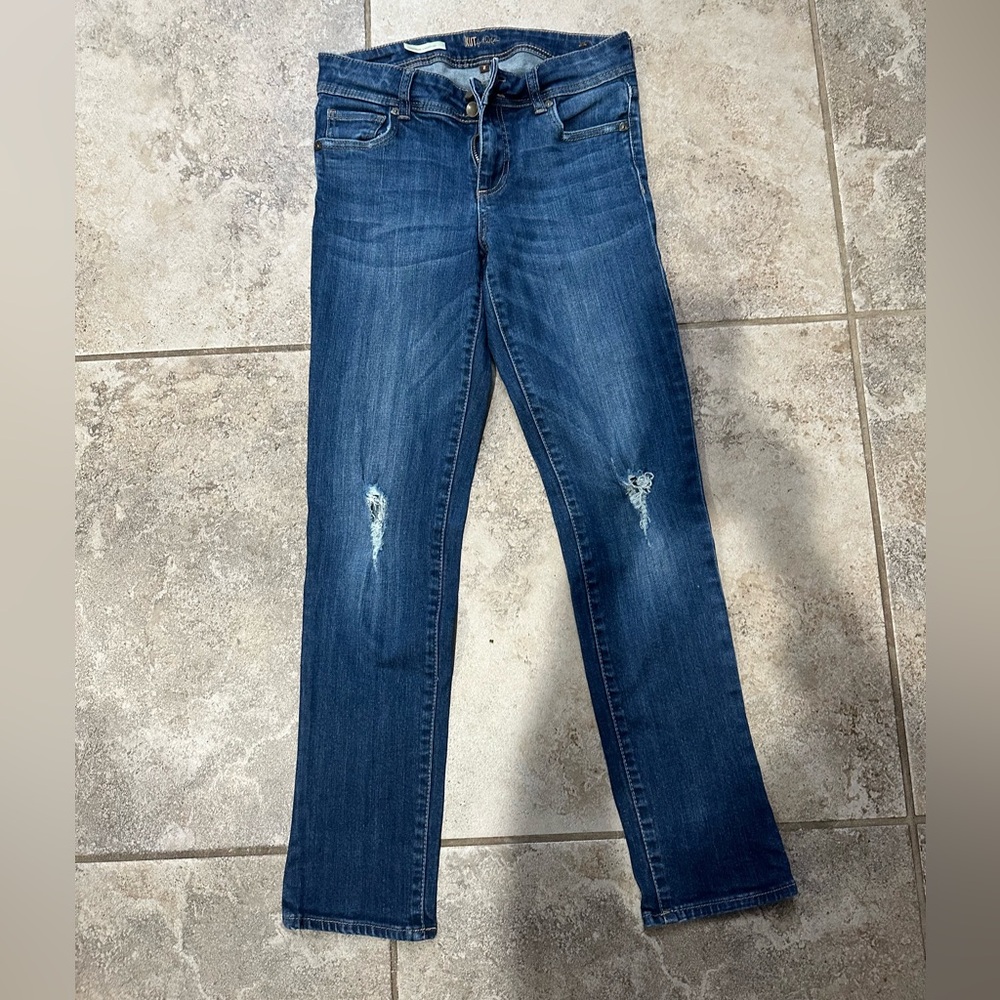 Kut from the Kloth size 0 jeans Cameron distressed torn